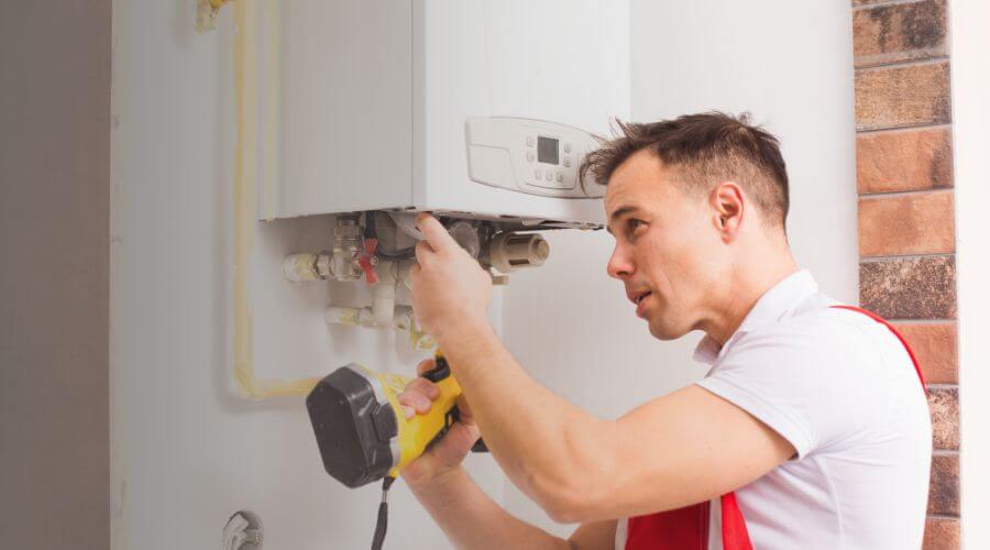 Professional tankless water heater installation in Polo, MO